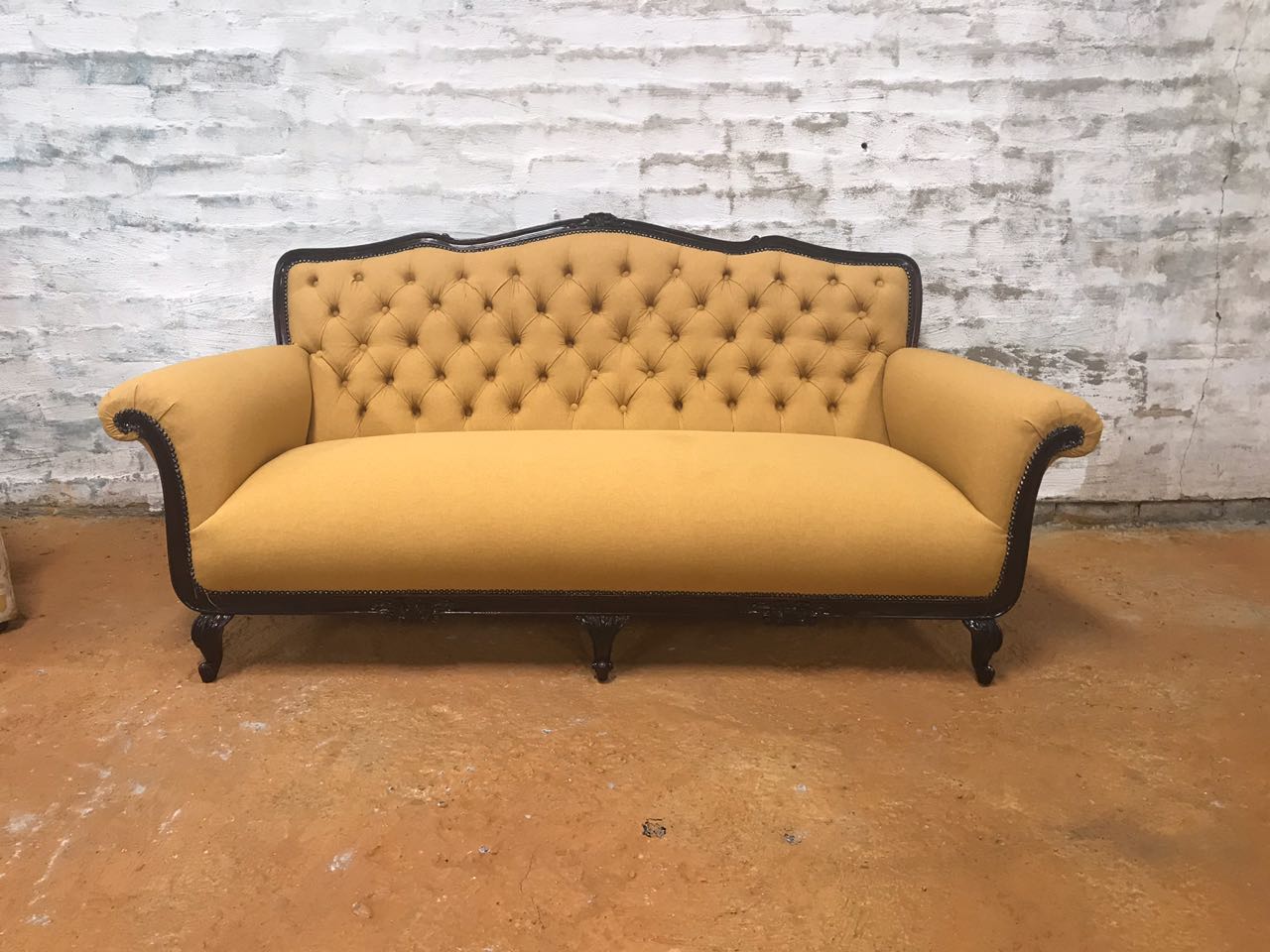 French Style 3 Seater Settee Kings Queens Antiques Buy