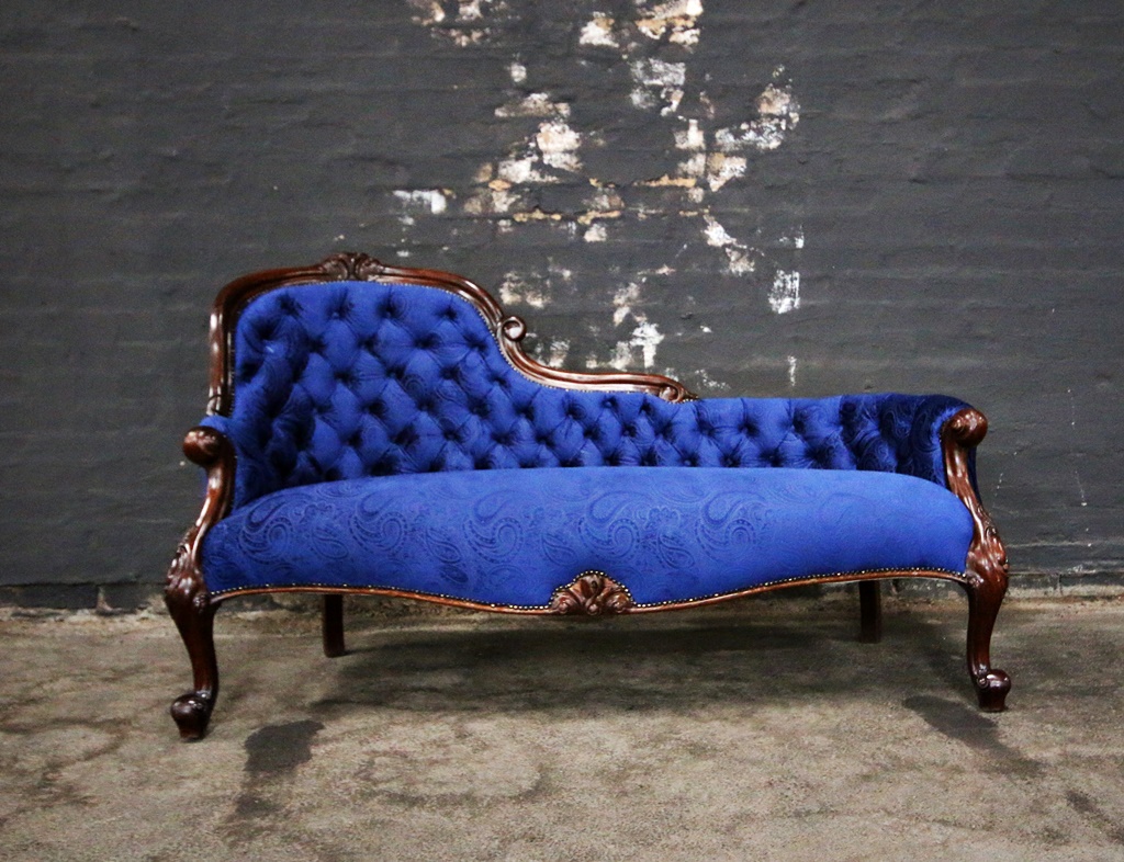 Antique Victorian Chaise Lounge Kings & Queens Antiques