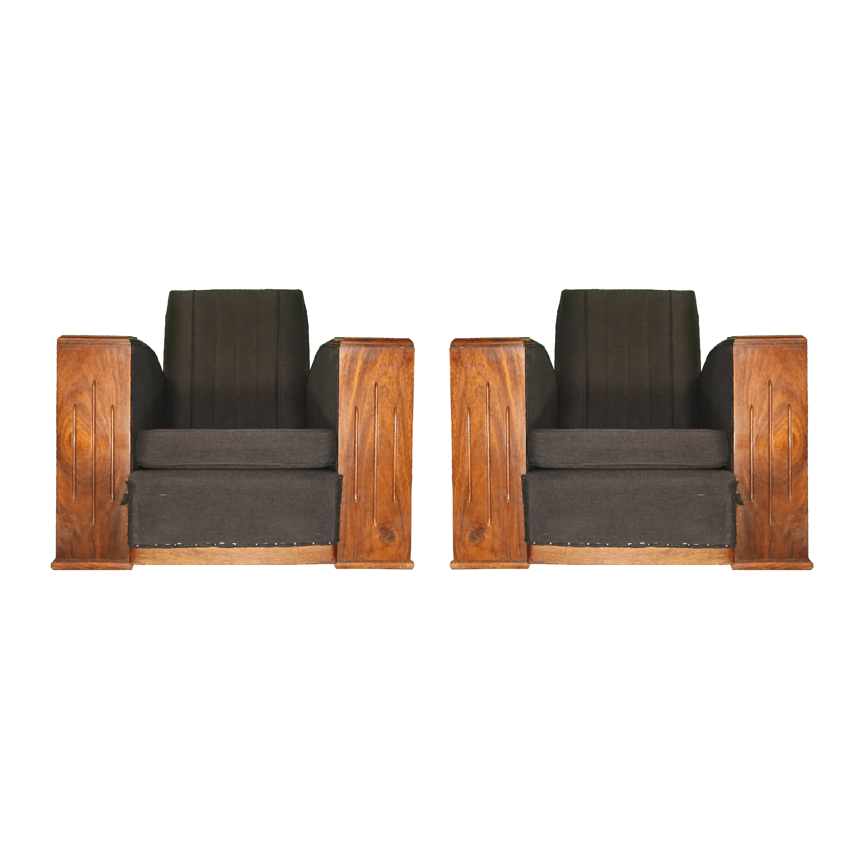 Art Deco arm chairs