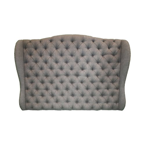 Wingback headboard