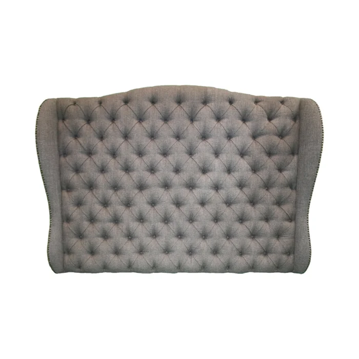 Wingback headboard