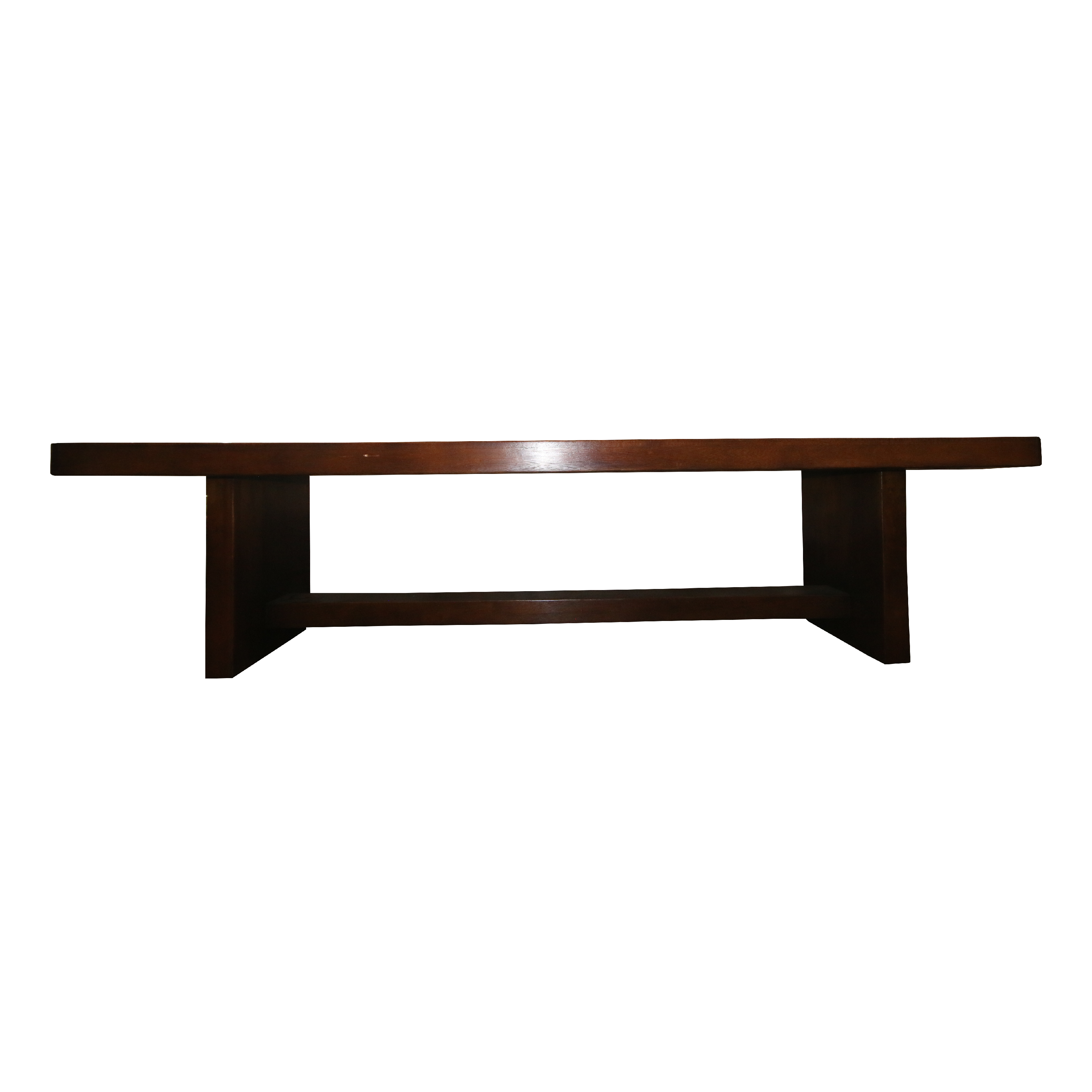 mahogany 10 seater dining table