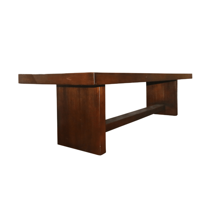 mahogany 10 seater dining table
