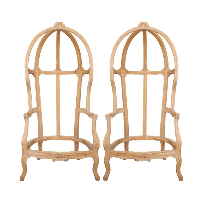 Versailles canopy chairs