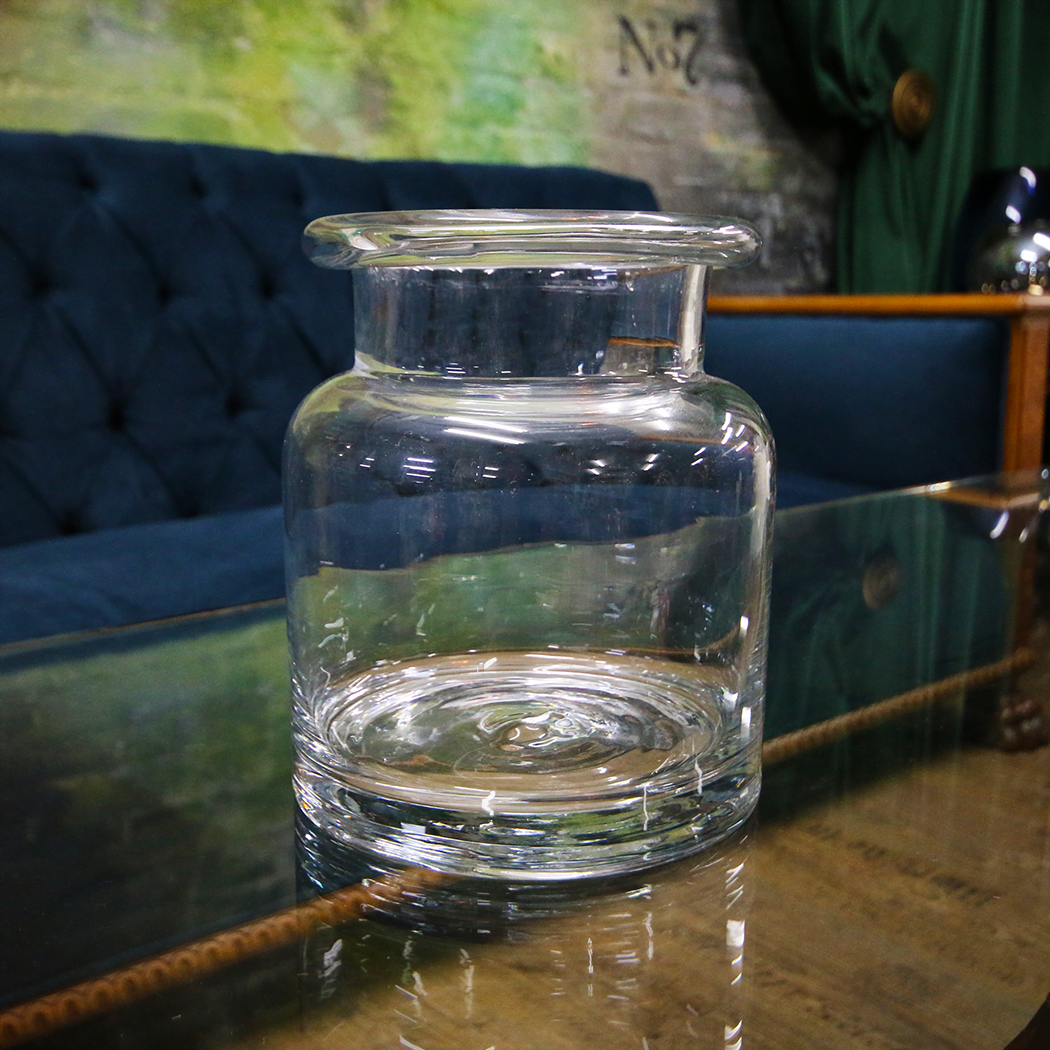 Glass water barrel