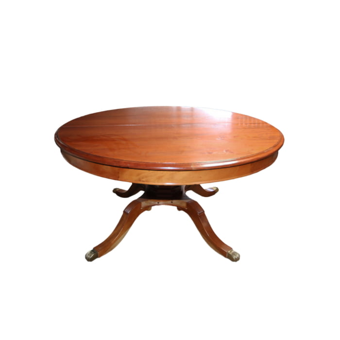20 century mahogany dining room table
