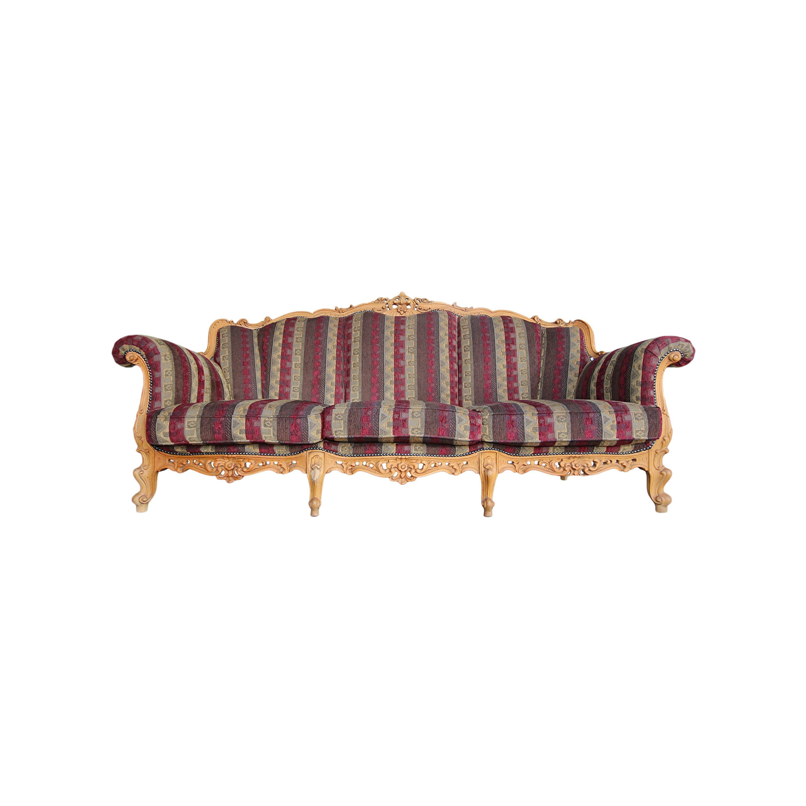 20th century french 3 seater sofa