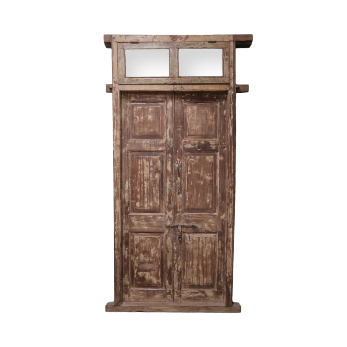 Circa 1920 antique cape double door