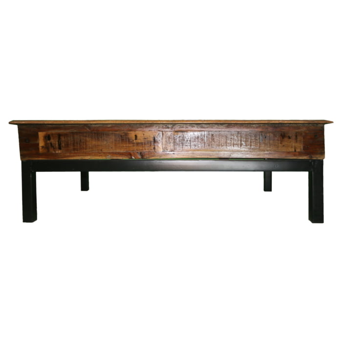 Industrial coffee table