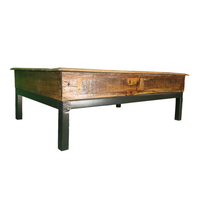 Industrial coffee table