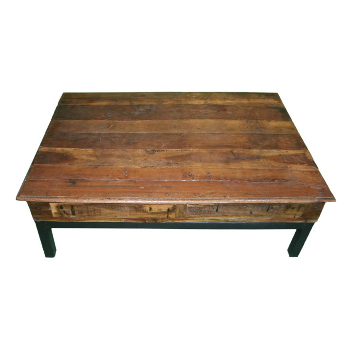 Industrial coffee table