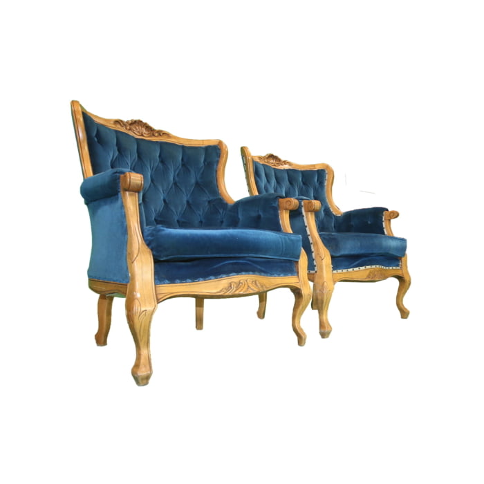 Victorian Beech wood arm chairs