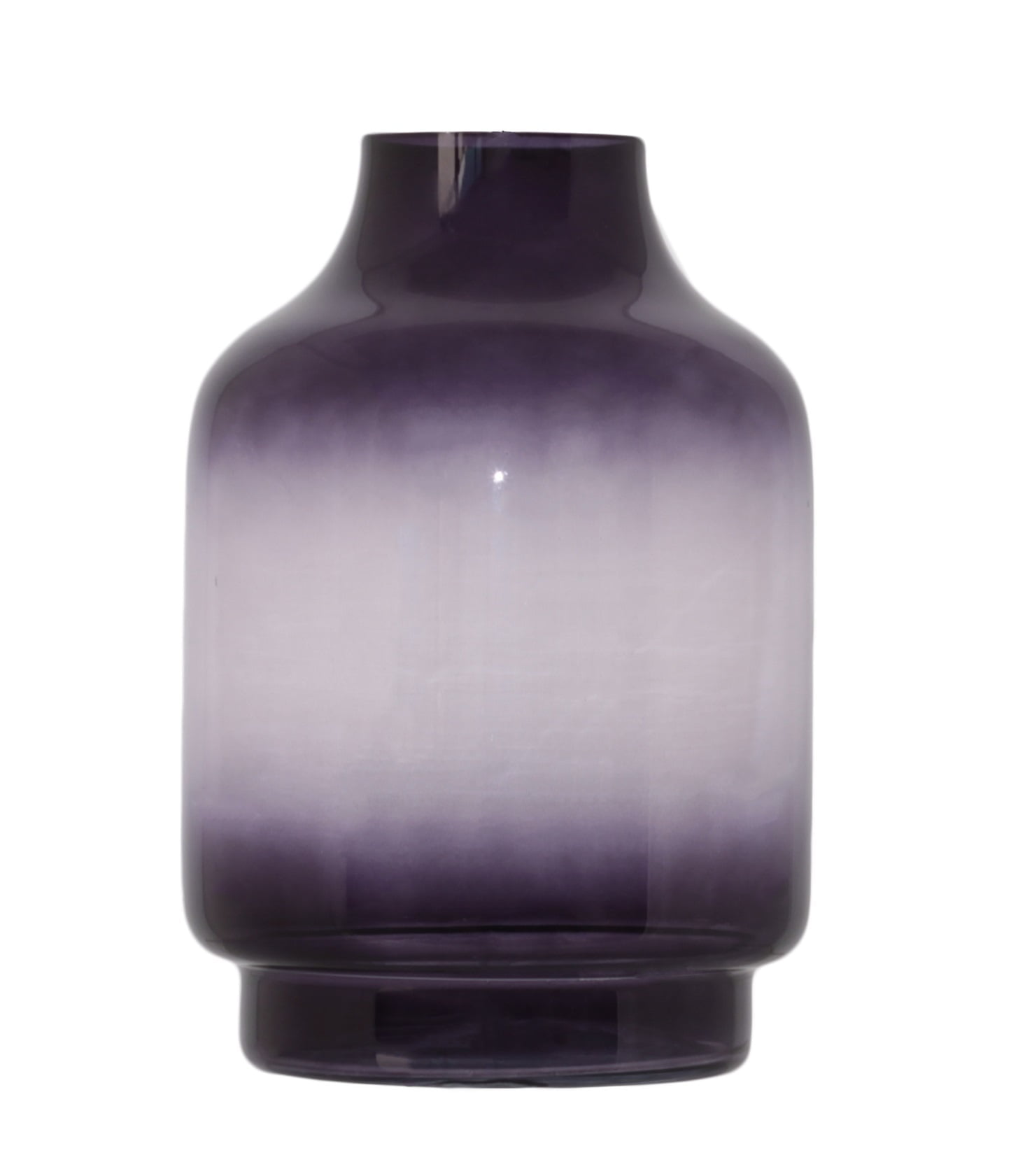 Purple modernist vase