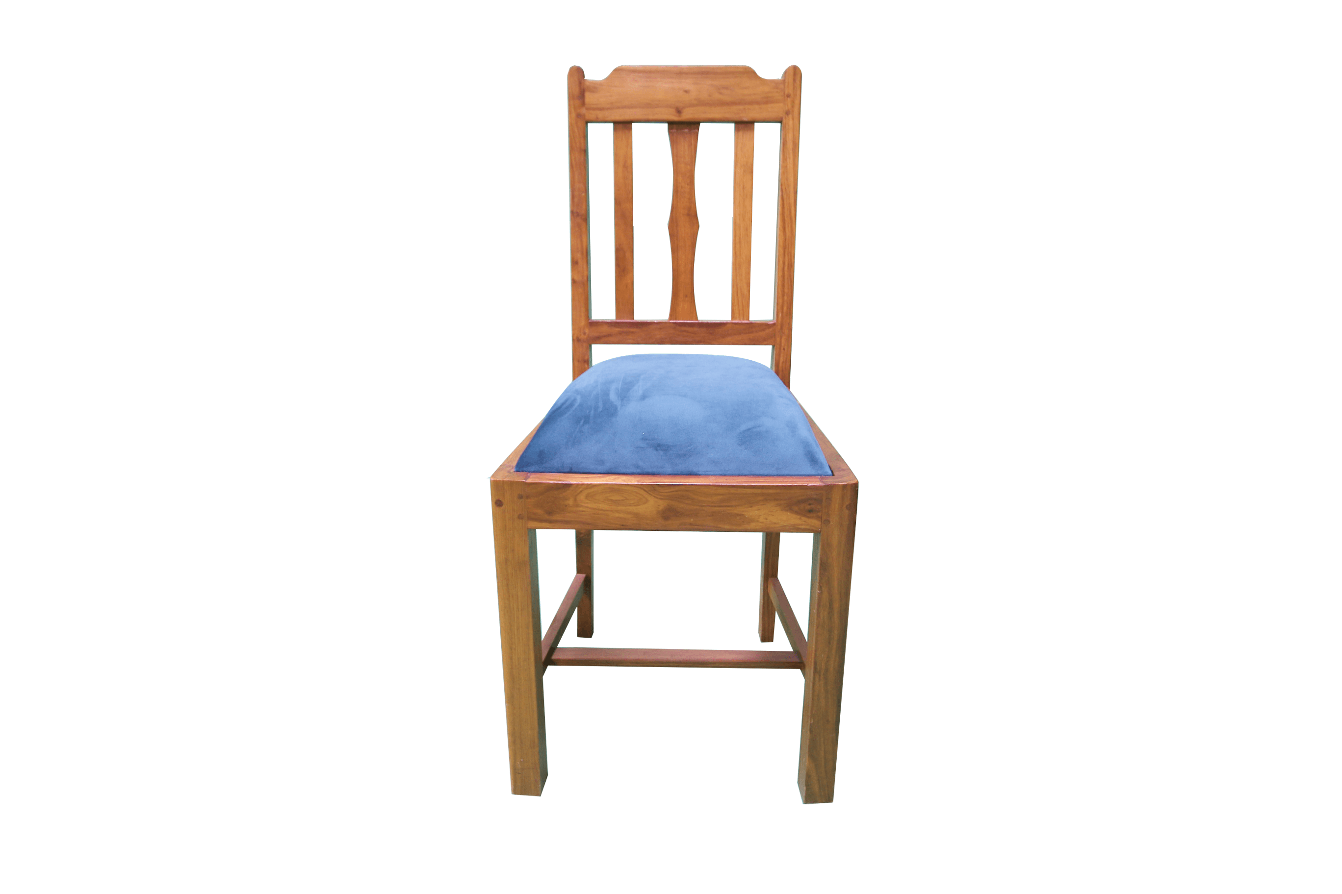 Blue dining chair