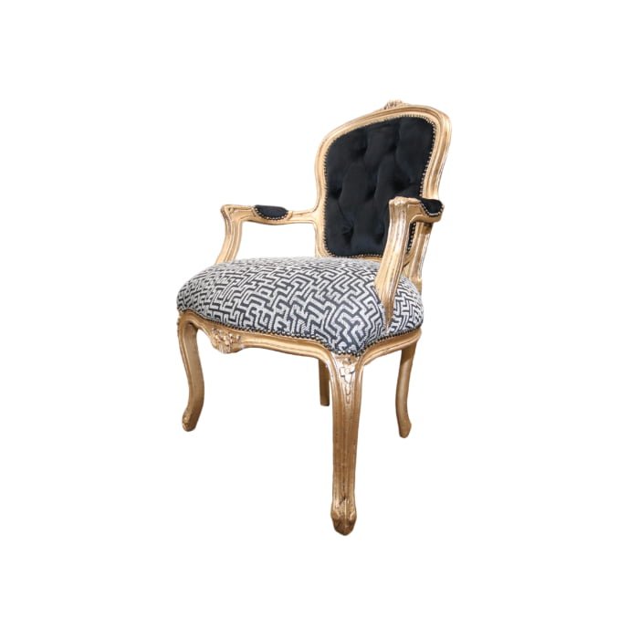 Gold Queen Anne Antique chairs