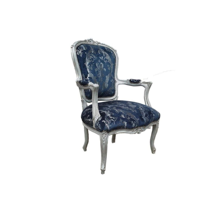 Blue French chair