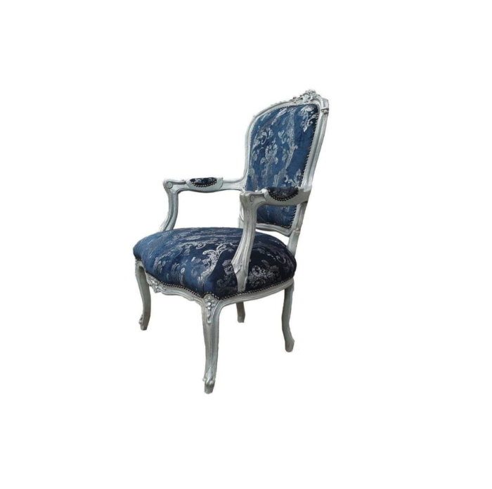 Blue French chair