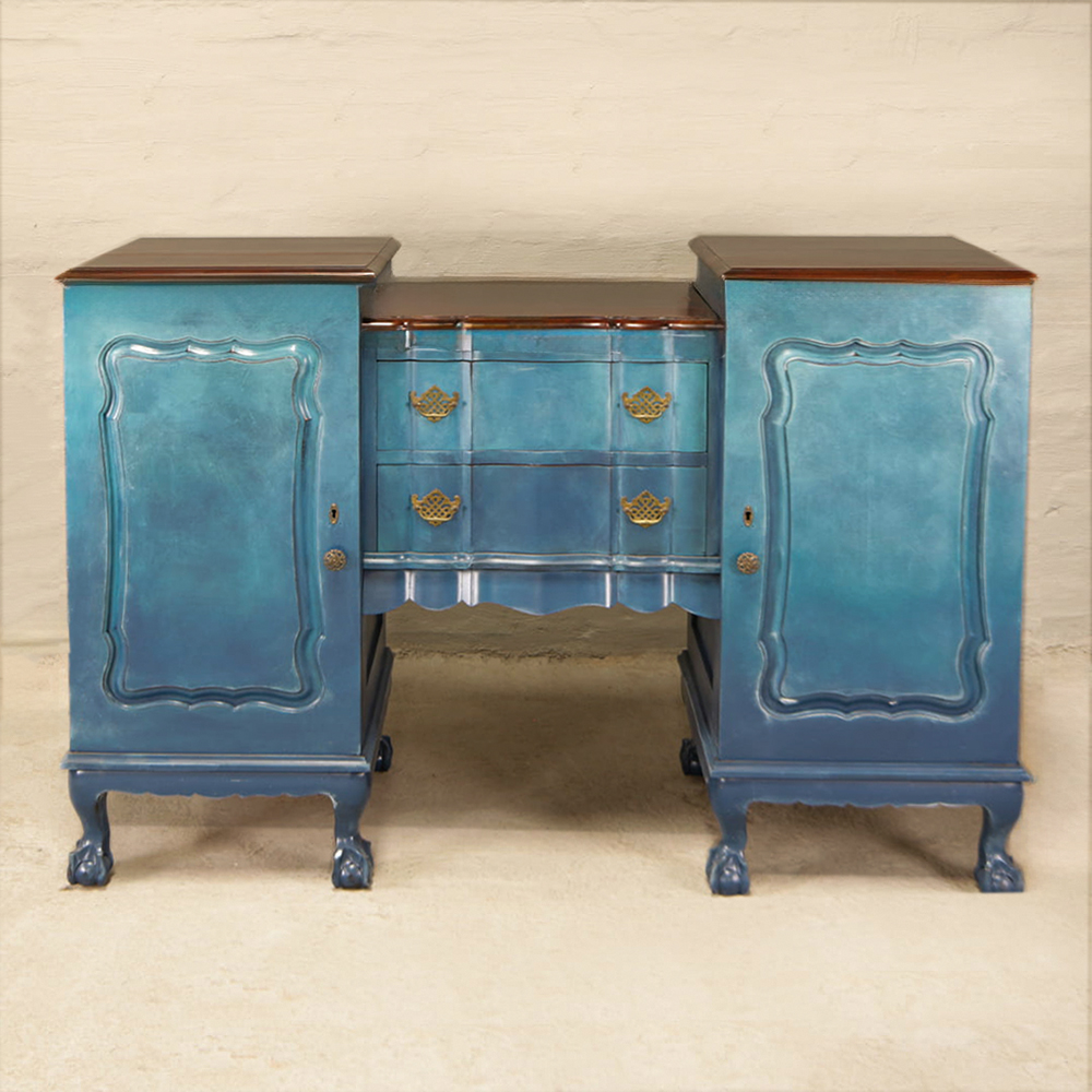 Sideboard with an Ombre Touch