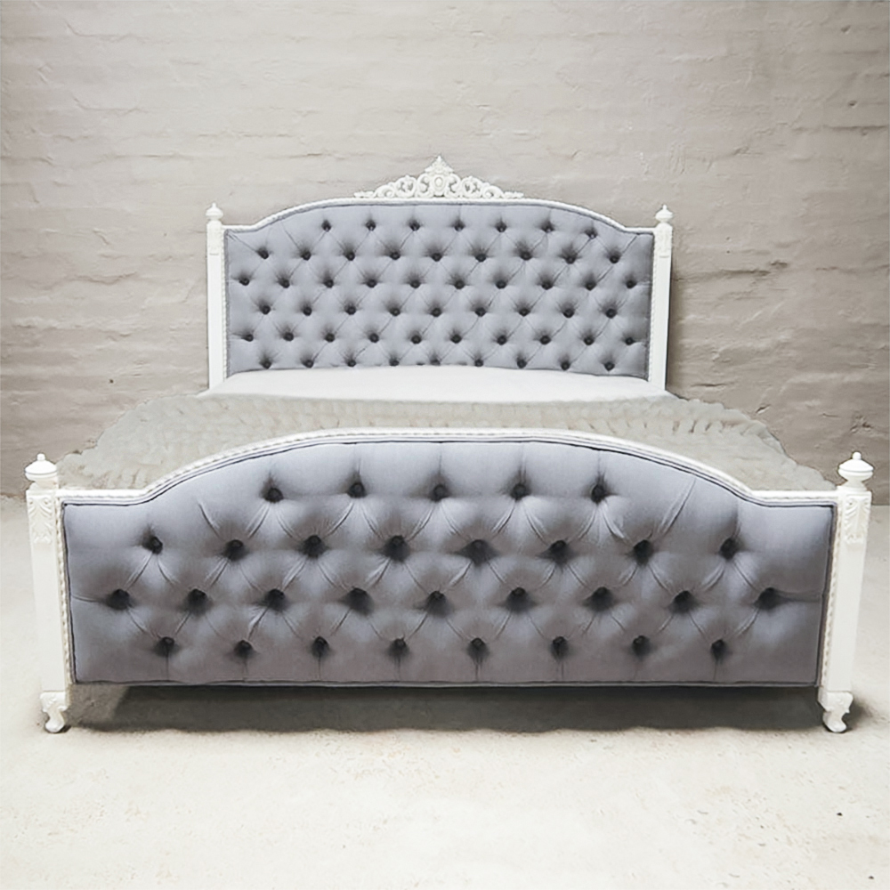 French style queen bed