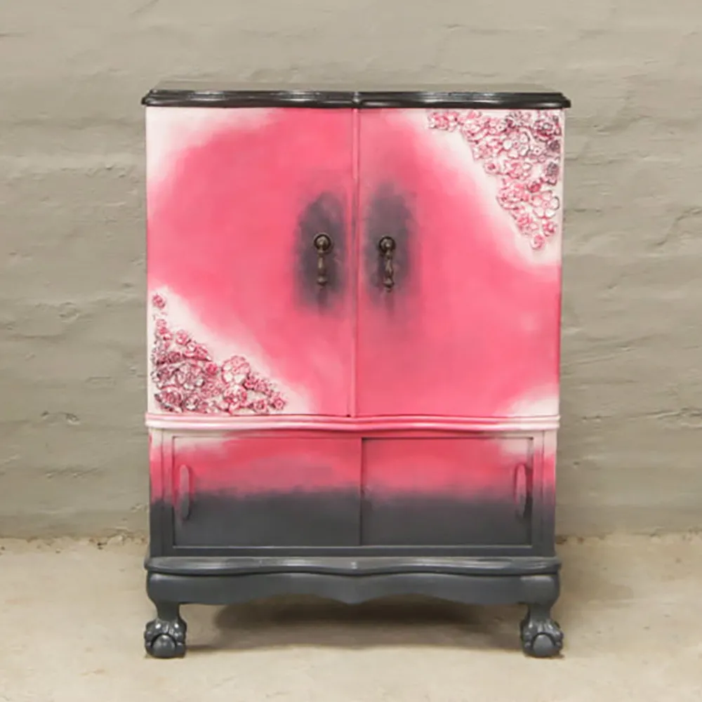 Display imbuia cabinet