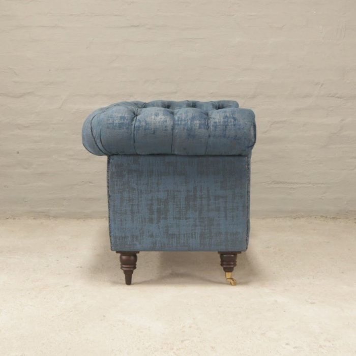 Lady Chesterfields in textured velvet