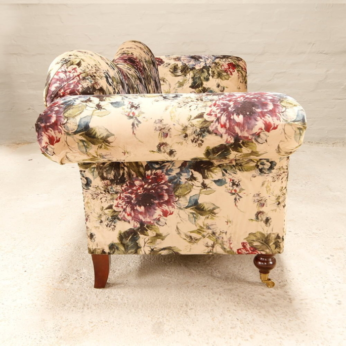 Catherine 3 seater sofa in Warwick Renoir Velvet