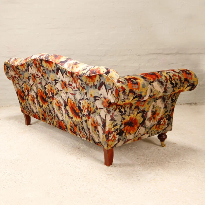dauphine 3 seater sofa in floresta velvet by warwick