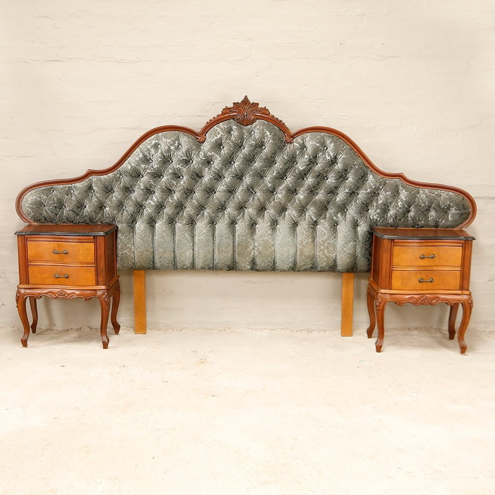 Headboards shop and pedestals
