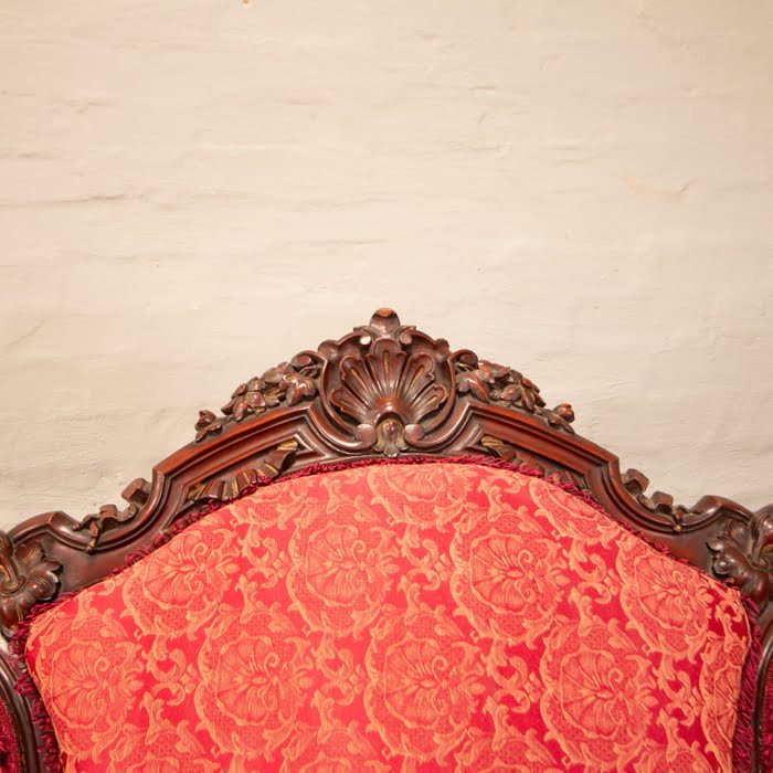 Antique Victorian 3 seater sofa