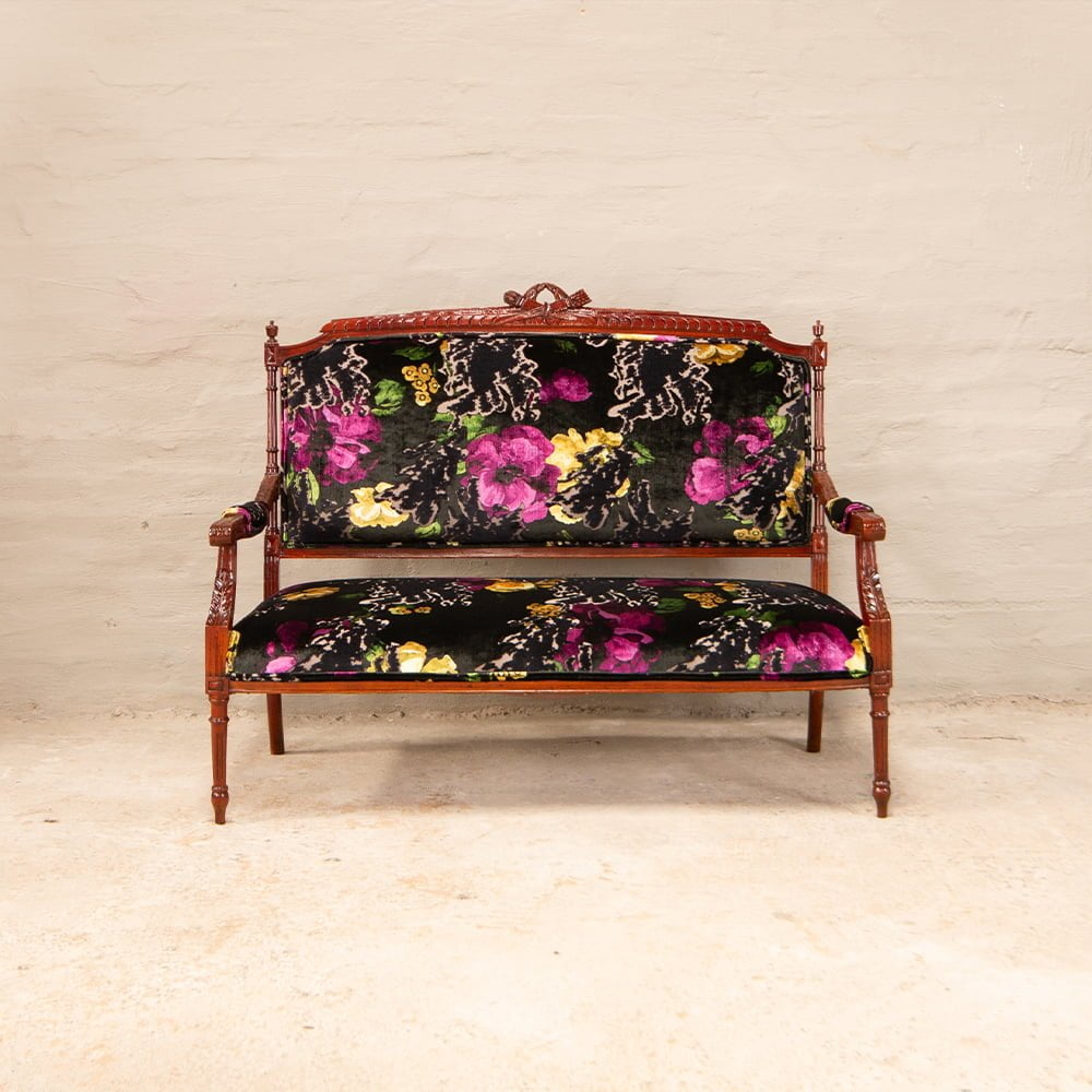 Antique Edwardian Settee