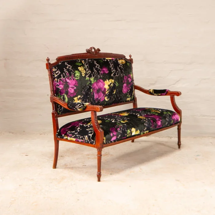 Antique Edwardian Settee