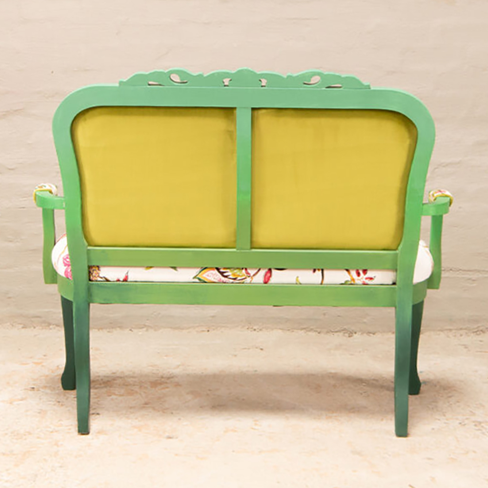 Vintage 2 Seater Settee - Image 5