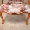French carved armchairs