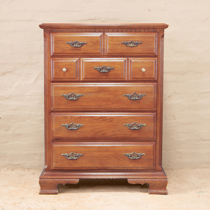 Vintage Tall Chest of Drawers