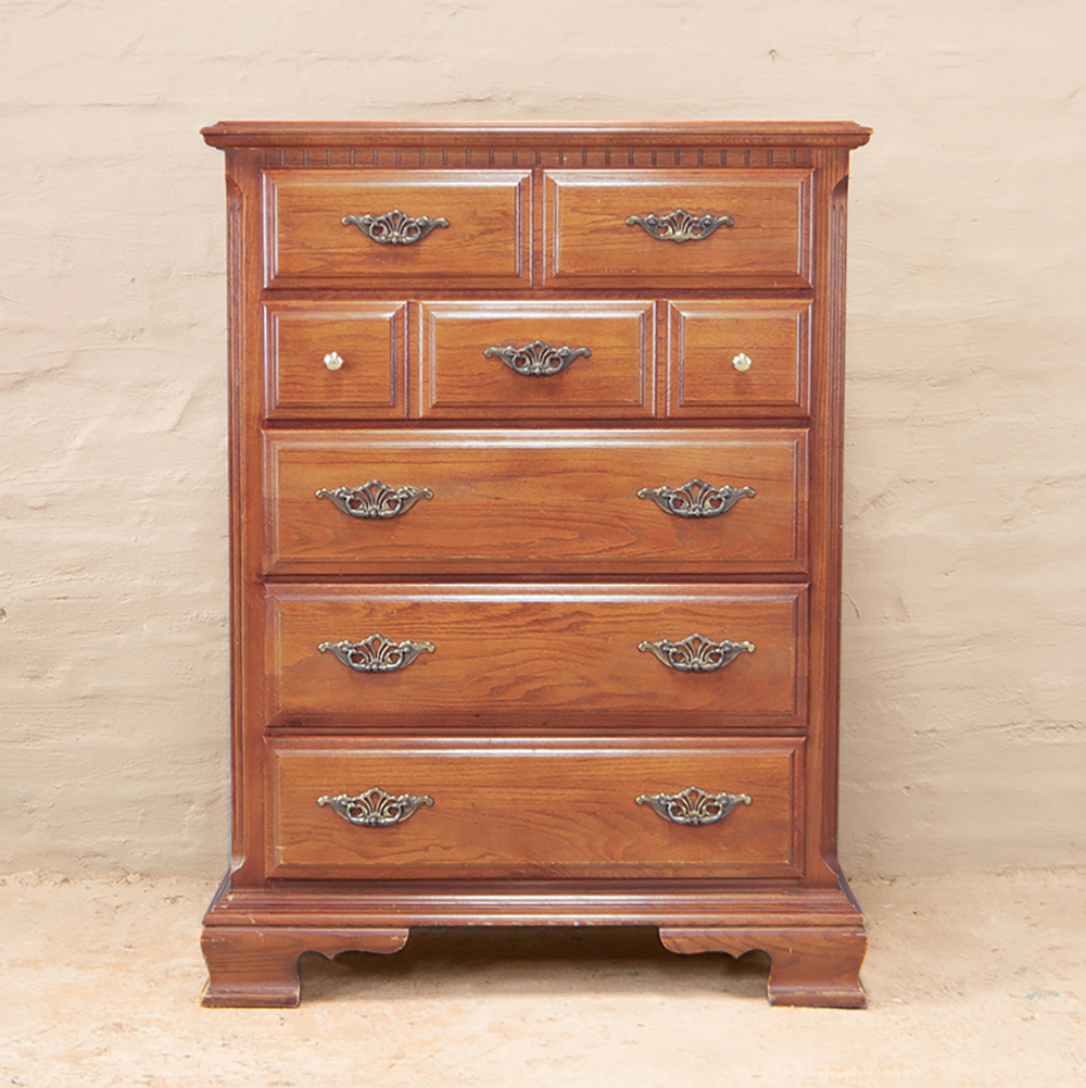 Vintage Tall Chest of Drawers