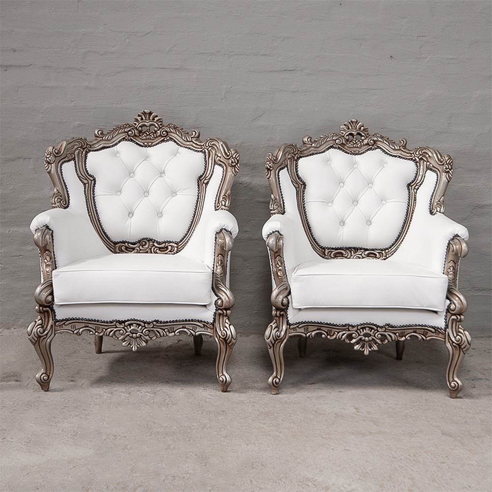 Italian leather chairs