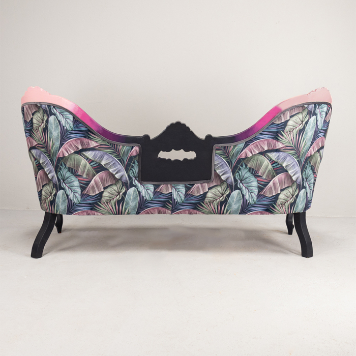 Victorian style Settee - Image 4