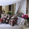 Mahogany Four Poster Bed - Image 6