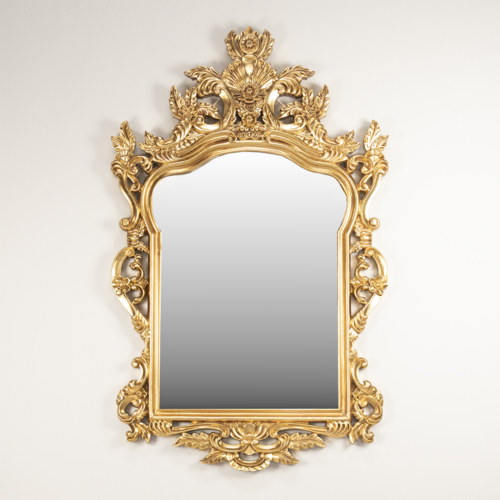 French style gold mirror