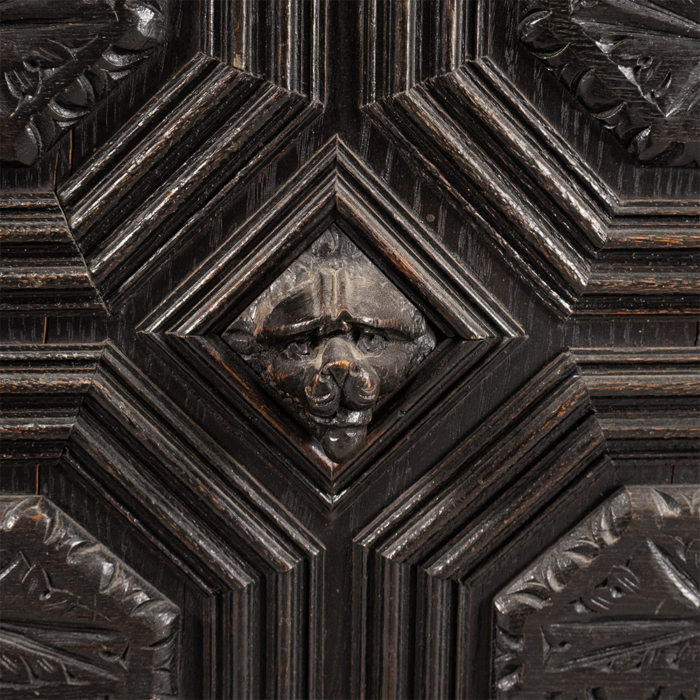 19th Century Oak Cabinet - Image 6