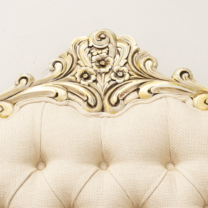 Decorative Headboard and Pedestals - Image 4