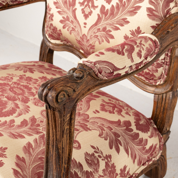 French Style Carved Chairs