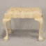 Dressing table stool ivory