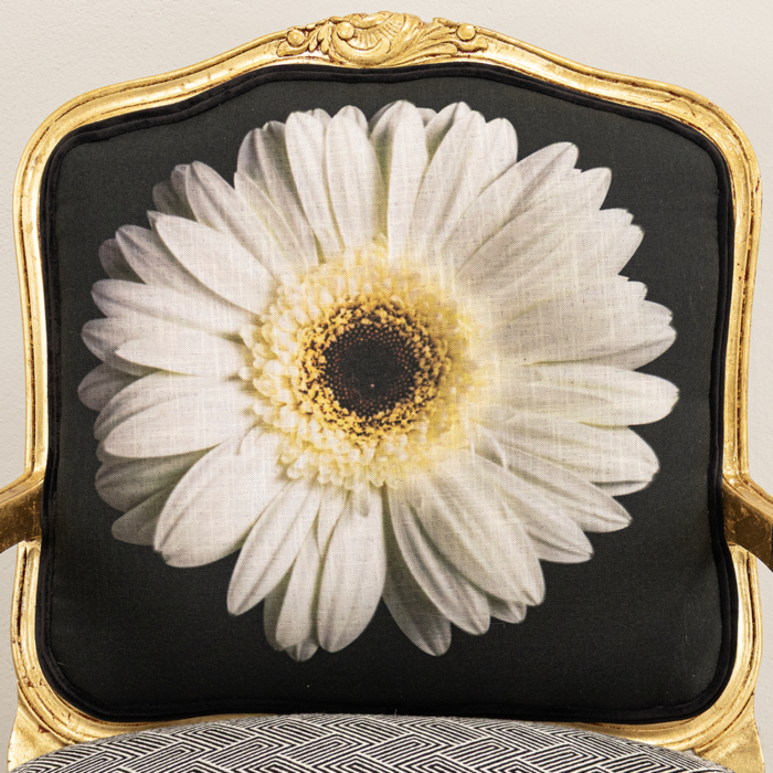 French Gilded Armchairs - Image 5