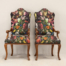 Floral Highback Chairs