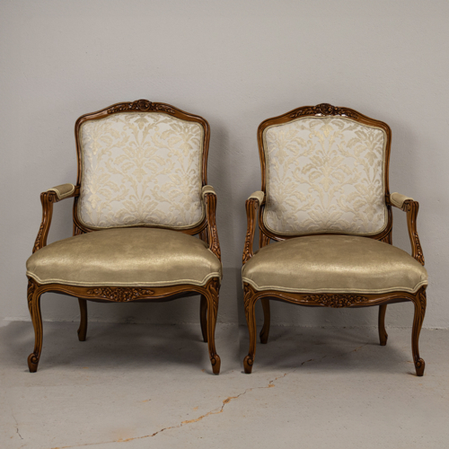 French Louis Style arm chairs