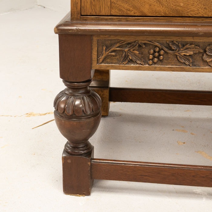 Oak Carved Sideboard - Image 9