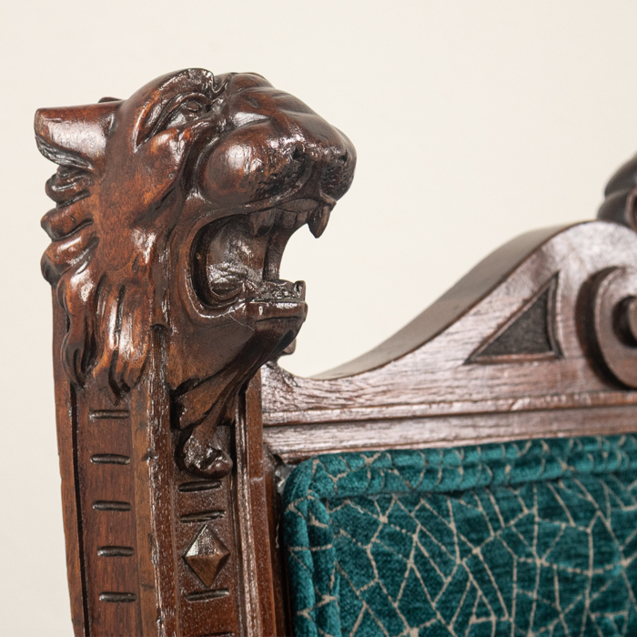 Renaissance Dagobert Curule Arm Chairs - Image 3