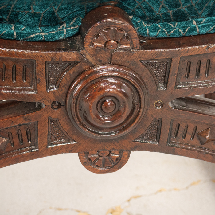 Renaissance Dagobert Curule Arm Chairs - Image 6