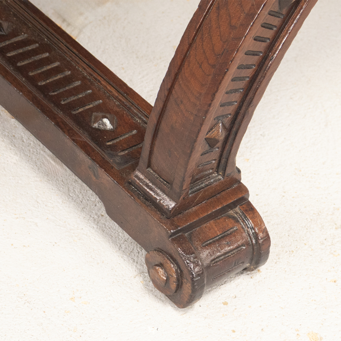 Renaissance Dagobert Curule Arm Chairs - Image 7